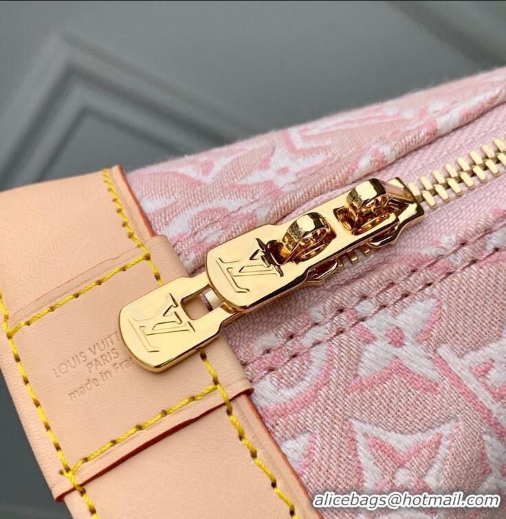 Super Quality Louis Vuitton Alma BB Monogram Embleme Striped Canvas Bag M2A378 Rose