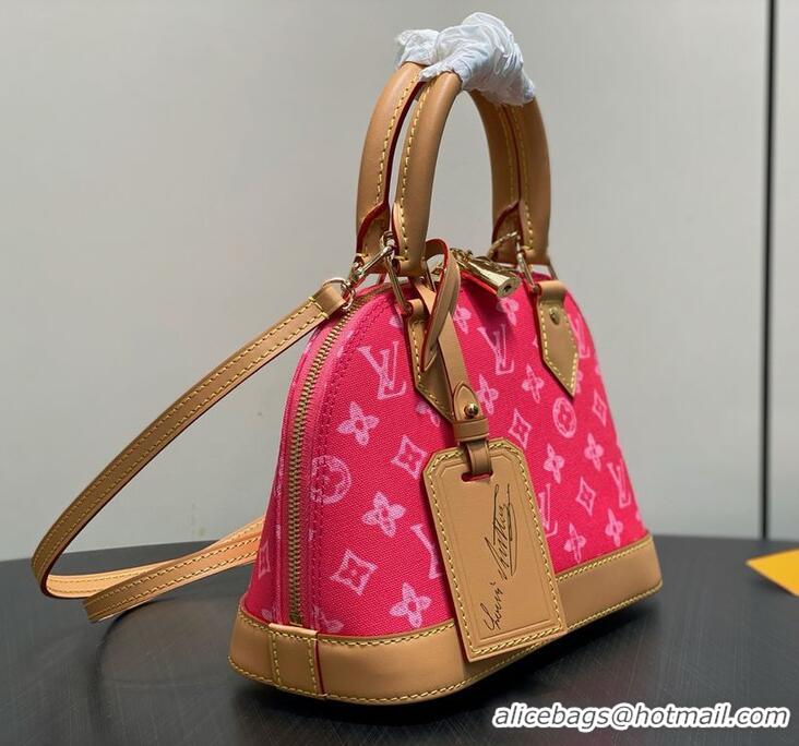 Inexpensive Louis Vuitton Monogram Canvas Alma BB Bag M27525 Red