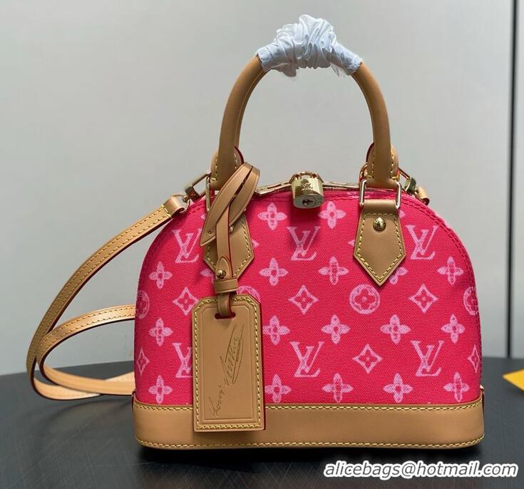 Inexpensive Louis Vuitton Monogram Canvas Alma BB Bag M27525 Red