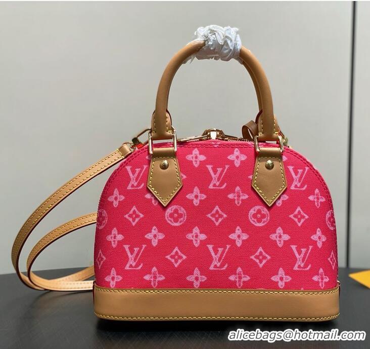 Inexpensive Louis Vuitton Monogram Canvas Alma BB Bag M27525 Red