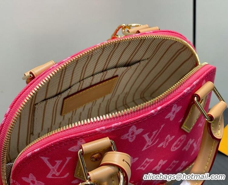 Inexpensive Louis Vuitton Monogram Canvas Alma BB Bag M27525 Red