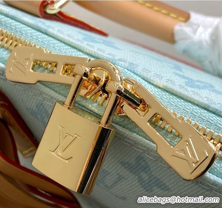 Grade Discount Louis Vuitton Monogram Canvas Alma BB Bag M27525 Blue