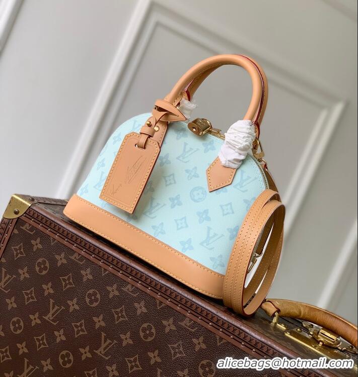 Grade Discount Louis Vuitton Monogram Canvas Alma BB Bag M27525 Blue