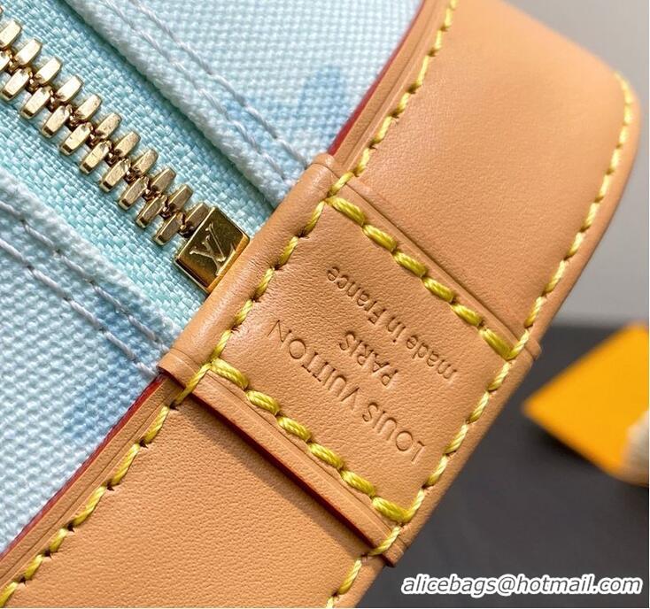 Grade Discount Louis Vuitton Monogram Canvas Alma BB Bag M27525 Blue