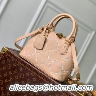 Famous Brand Louis Vuitton Cowhide Leather Alma BB Top Handle Handbag M28458