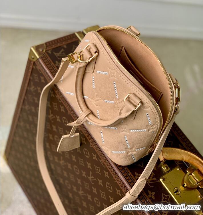 Famous Brand Louis Vuitton Cowhide Leather Alma BB Top Handle Handbag M28458