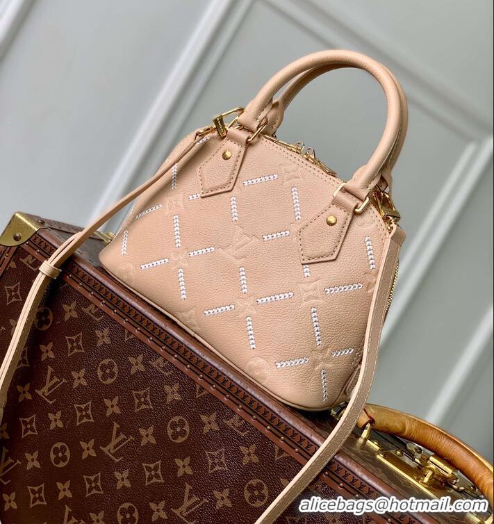 Famous Brand Louis Vuitton Cowhide Leather Alma BB Top Handle Handbag M28458