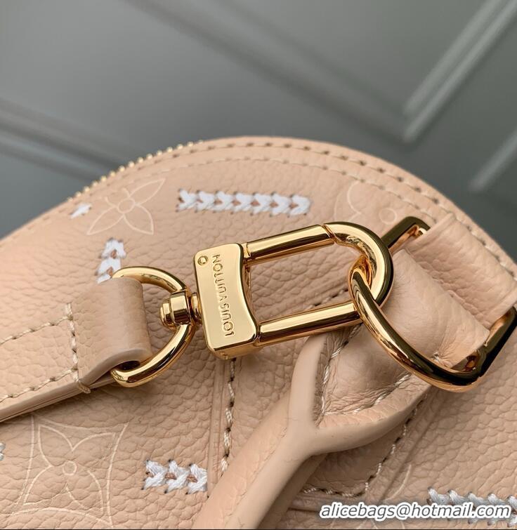 Famous Brand Louis Vuitton Cowhide Leather Alma BB Top Handle Handbag M28458