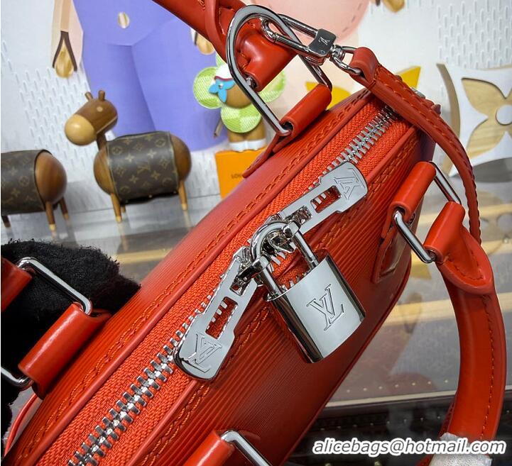 Discount Louis Vuitton Alma BB Imported Cowhide Top Handle Bag M28902 Orange