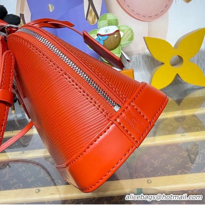 Discount Louis Vuitton Alma BB Imported Cowhide Top Handle Bag M28902 Orange