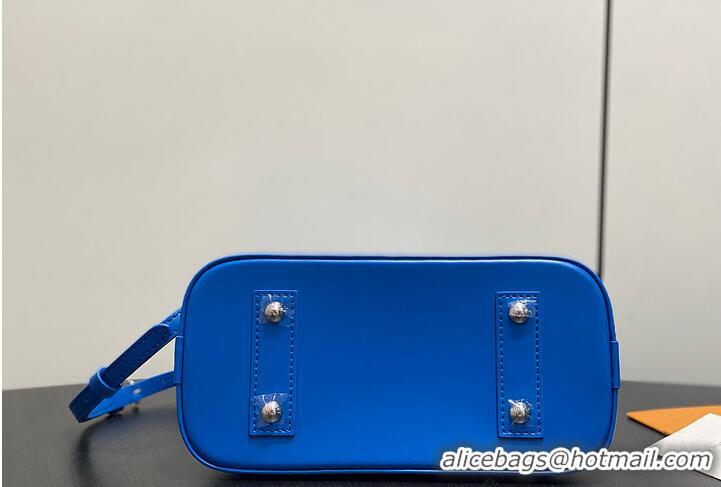 Reasonable Price Louis Vuitton Alma BB Imported Cowhide Top Handle Bag M28902 Blue