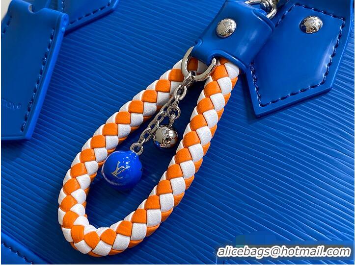Reasonable Price Louis Vuitton Alma BB Imported Cowhide Top Handle Bag M28902 Blue