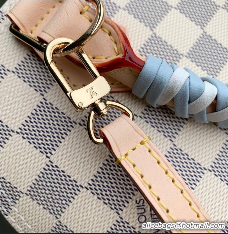 Hot Sell Cheap Louis Vuitton Damier Azur Canvas Alma BB Top Handle Bag N40902