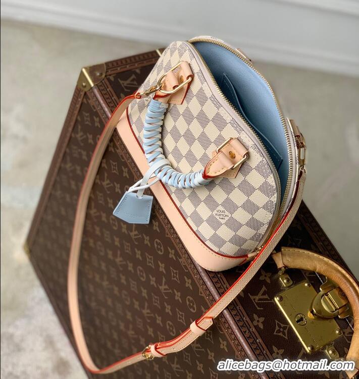 Hot Sell Cheap Louis Vuitton Damier Azur Canvas Alma BB Top Handle Bag N40902