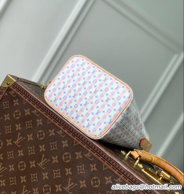 Inexpensive Louis Vuitton All In BB Monogram Pattern Mini Bag M29115 Blue