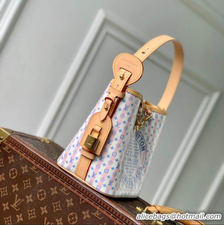 Inexpensive Louis Vuitton All In BB Monogram Pattern Mini Bag M29115 Blue