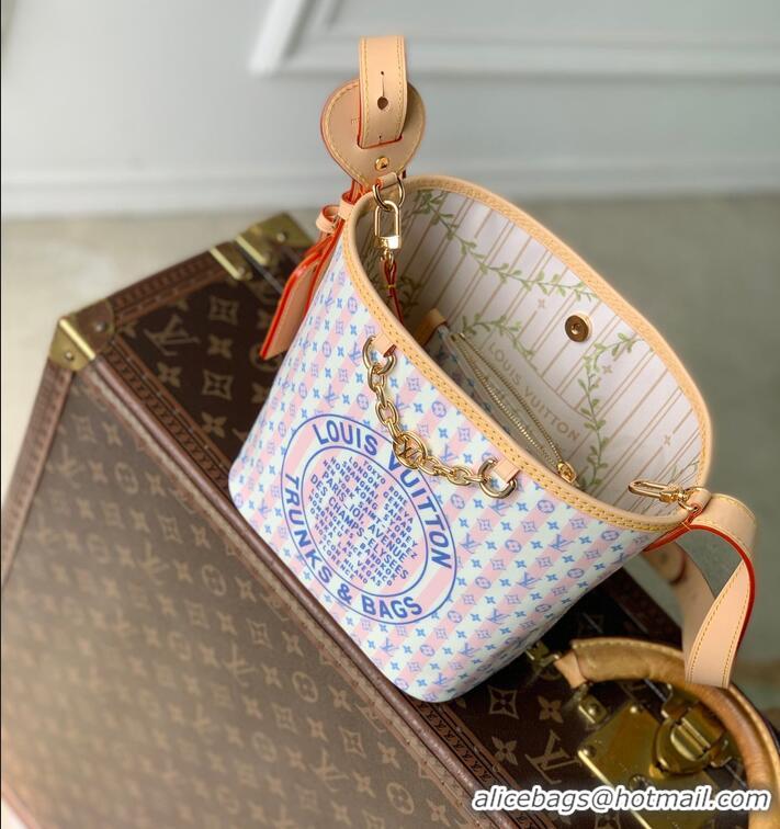 Inexpensive Louis Vuitton All In BB Monogram Pattern Mini Bag M29115 Blue