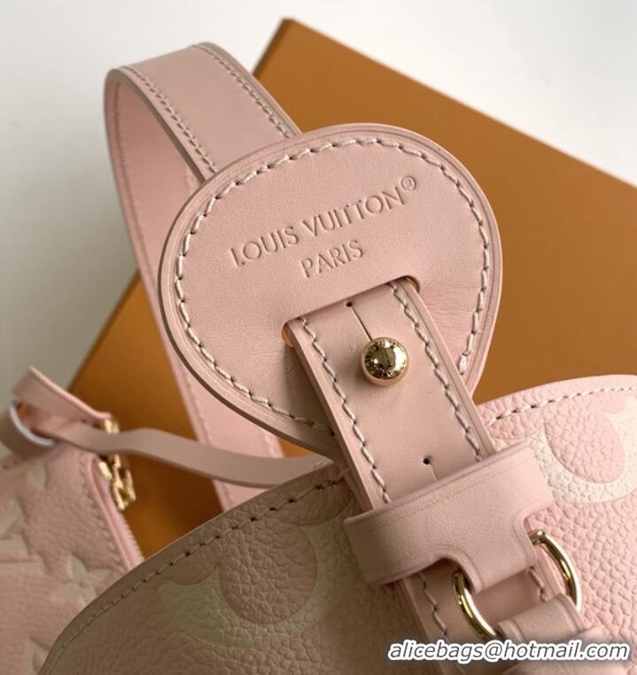 New Fashion Louis Vuitton Monogram Empreinte Leather All In BB Bag M13045 Pink