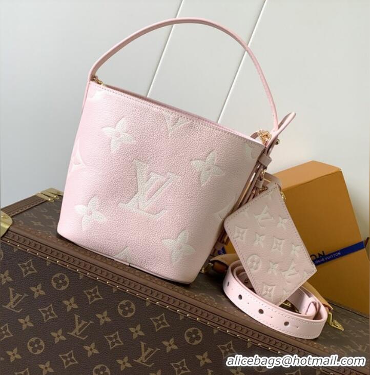 New Fashion Louis Vuitton Monogram Empreinte Leather All In BB Bag M13045 Pink