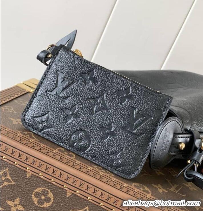 Best Price Louis Vuitton Monogram Empreinte Leather All In BB Bag M13045 Black