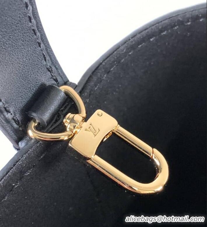 Best Price Louis Vuitton Monogram Empreinte Leather All In BB Bag M13045 Black