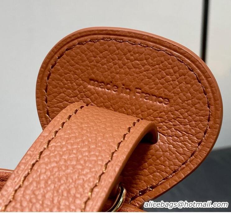 Grade Design Louis Vuitton Monogram Empreinte Leather All In BB Bag M13045 Brown