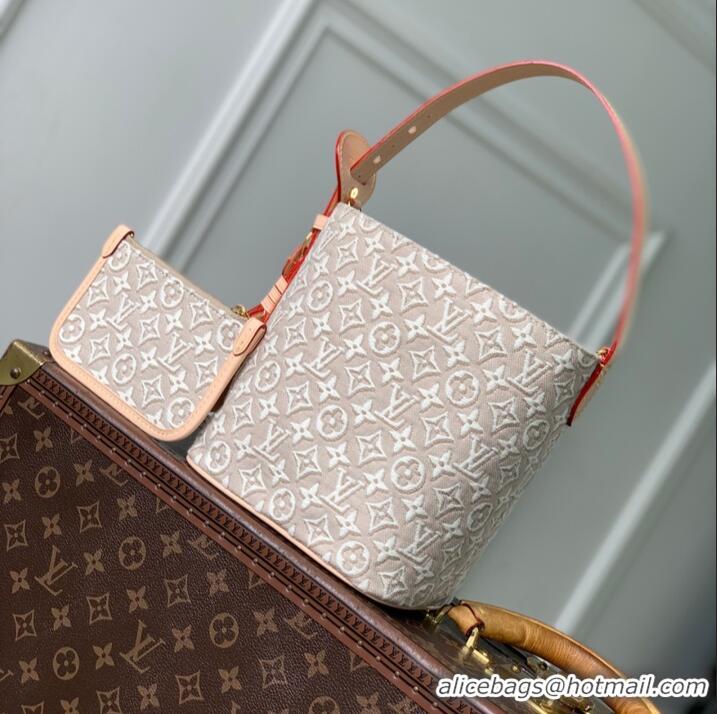 Top Quality Louis Vuitton Monogram Embleme Striped Canvas All In BB Bag M2A377