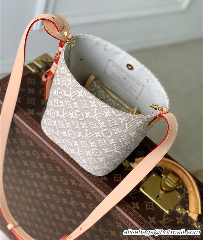 Top Quality Louis Vuitton Monogram Embleme Striped Canvas All In BB Bag M2A377