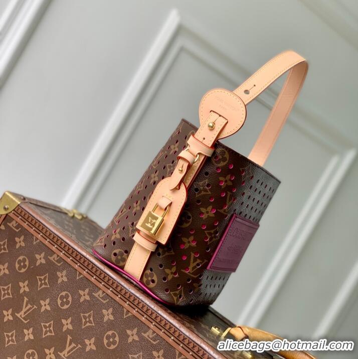 Grade Quality Louis Vuitton Monogram Canvas Perforated All In BB Mini Bag M29075 Pink