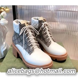 Best Grade Gucci GG Supreme Double G Ankel Boots 60701409