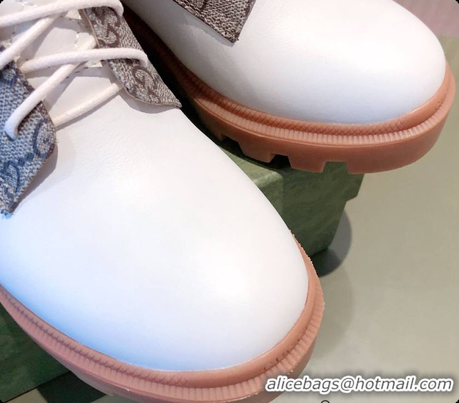 Best Grade Gucci GG Supreme Double G Ankel Boots 60701409