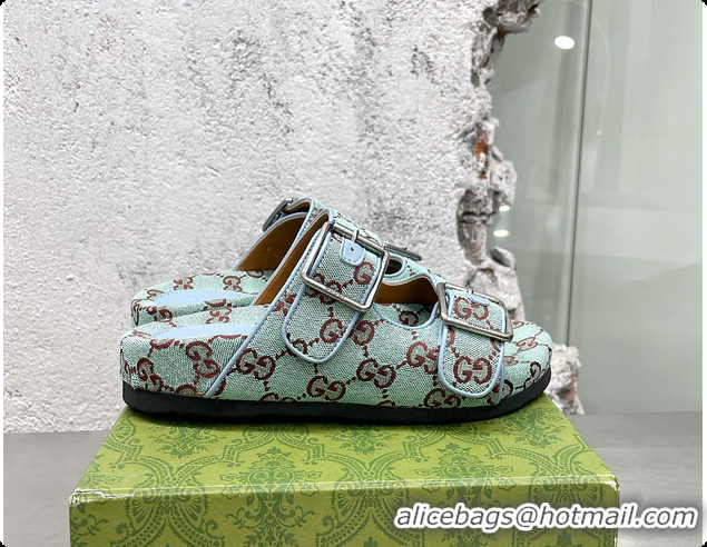 Discount Gucci Slide Mint Sandal With Straps 60701501