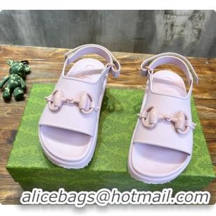 Best Price Gucci Women's Horsebit Flatform Sandal 60701503