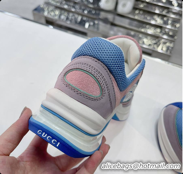 Purchase Gucci Run Sneaker Blue Men/ Women 60701507