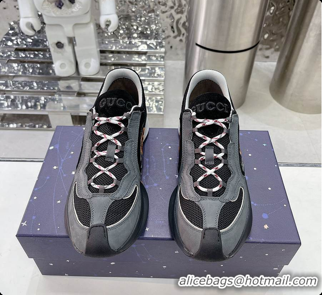 Grade Quality Gucci Run Sneaker Black Men/ Women 60701507