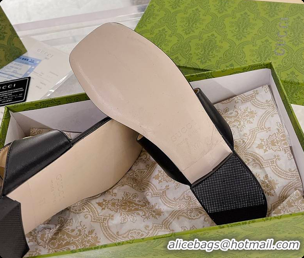 Low Price Gucci Black Blondie Thong Sandals 60701509