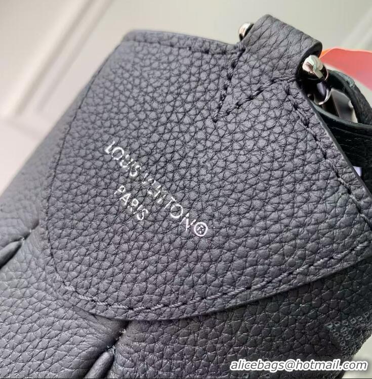 Best Price Louis Vuitton Mahina Leather All Around Bag M14617 Black 2026