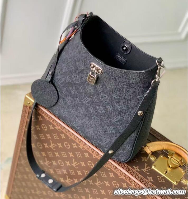 Best Price Louis Vuitton Mahina Leather All Around Bag M14617 Black 2026