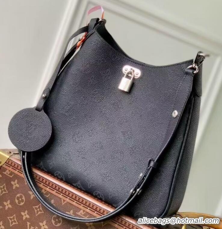 Best Price Louis Vuitton Mahina Leather All Around Bag M14617 Black 2026