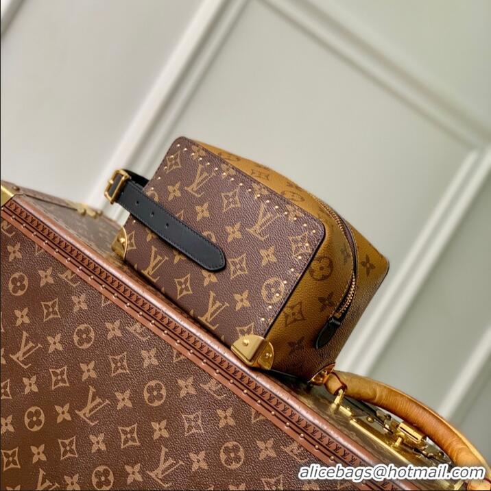 Best Product Louis Vuitton Monogram Nicolas Ghesquiere Locker Dopp Kit Bag M29313
