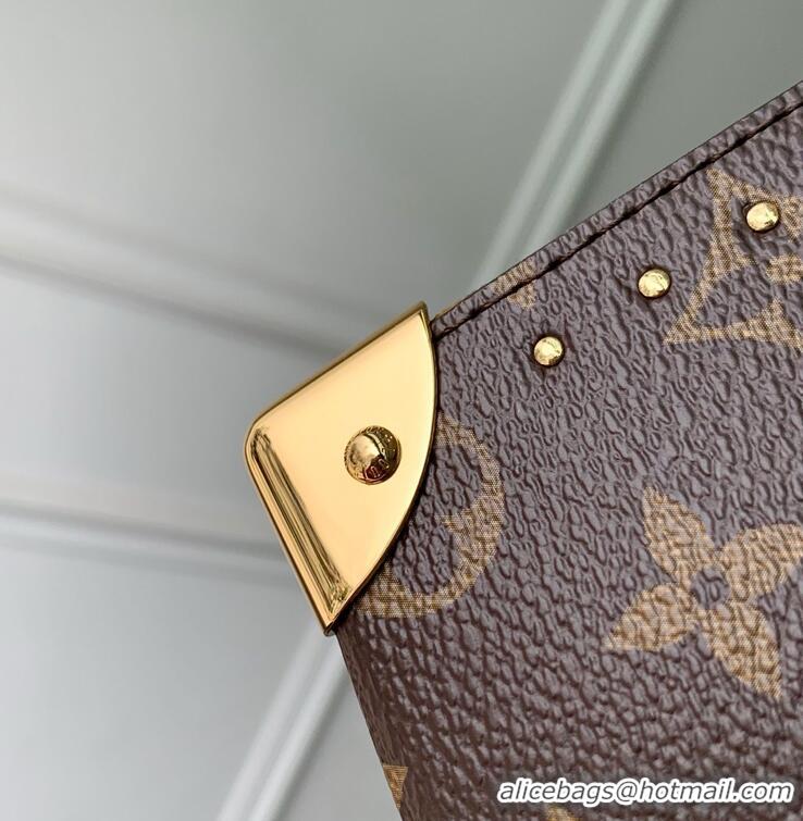 Best Product Louis Vuitton Monogram Nicolas Ghesquiere Locker Dopp Kit Bag M29313