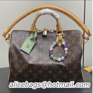 Most Popular Louis Vuitton Monogram Canvas Speedy Soft 30 Lucky Pillow bag M15107