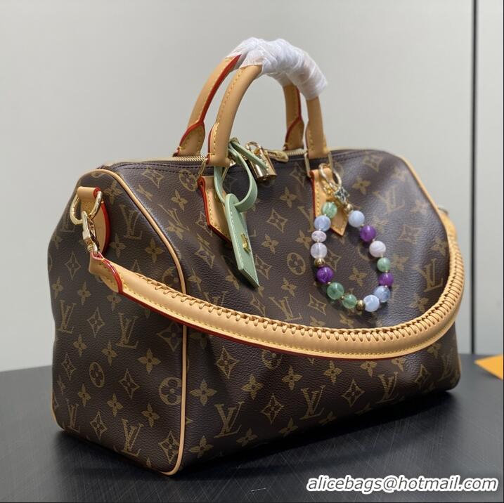 Most Popular Louis Vuitton Monogram Canvas Speedy Soft 30 Lucky Pillow bag M15107