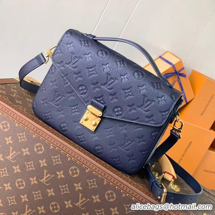 Grade Quality Louis Vuitton Monogram Empreinte Leather Pochette Metis Top Layer Bag M47142