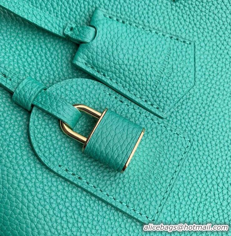 Classic Specials Louis Vuitton Cowhide Leather Capucines Taurillon Bag M26259 Turquoise