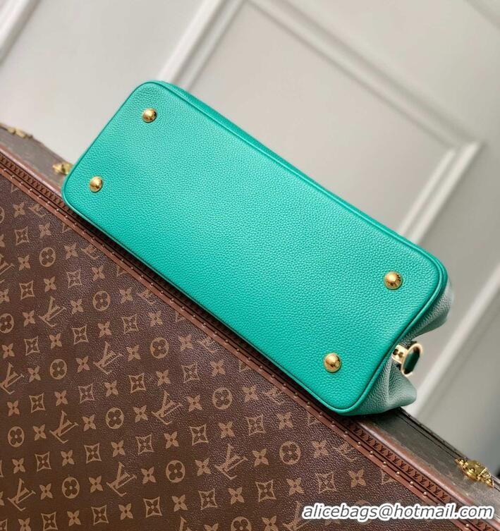 Classic Specials Louis Vuitton Cowhide Leather Capucines Taurillon Bag M26259 Turquoise