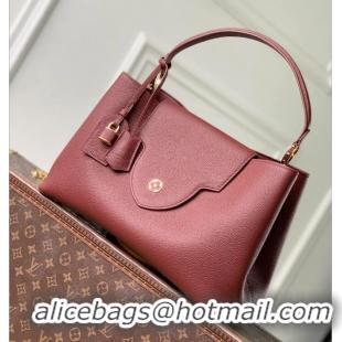 Good Product Louis Vuitton Cowhide Leather Capucines Taurillon Bag M26259 Burgundy