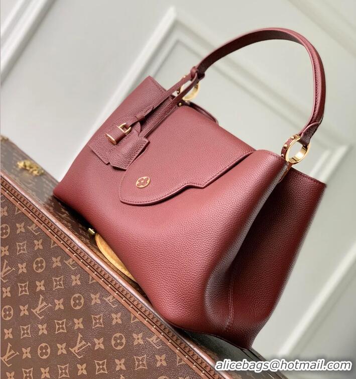 Good Product Louis Vuitton Cowhide Leather Capucines Taurillon Bag M26259 Burgundy
