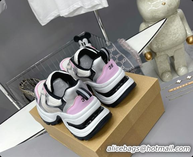 Good Product Gucci CC Chunky Sneaker Pink 60701602