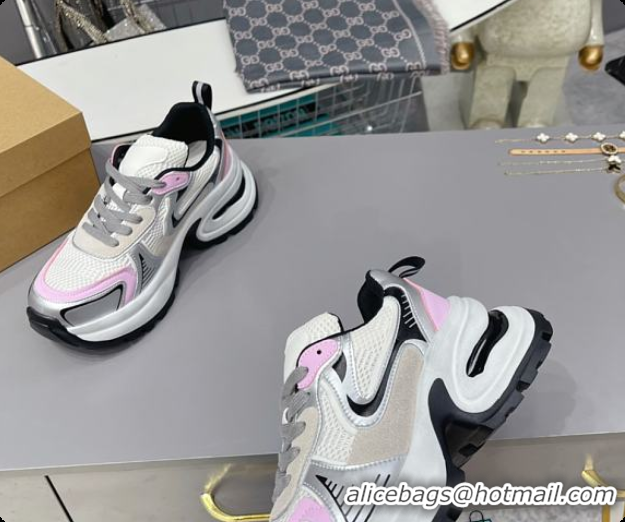 Good Product Gucci CC Chunky Sneaker Pink 60701602
